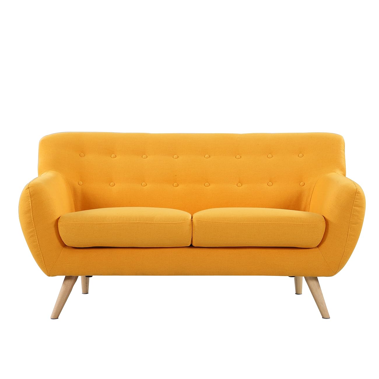 Mid Century Modern Style Sofa / Love Seat Red, Grey, Yellow, Blue 2