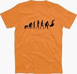 Feldhockey Evolution Hallenhockey T-Shirt Orange XXL