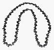 Milwaukee Replacement Chain for Milwaukee #6215 Chainsaw #48-58-0030