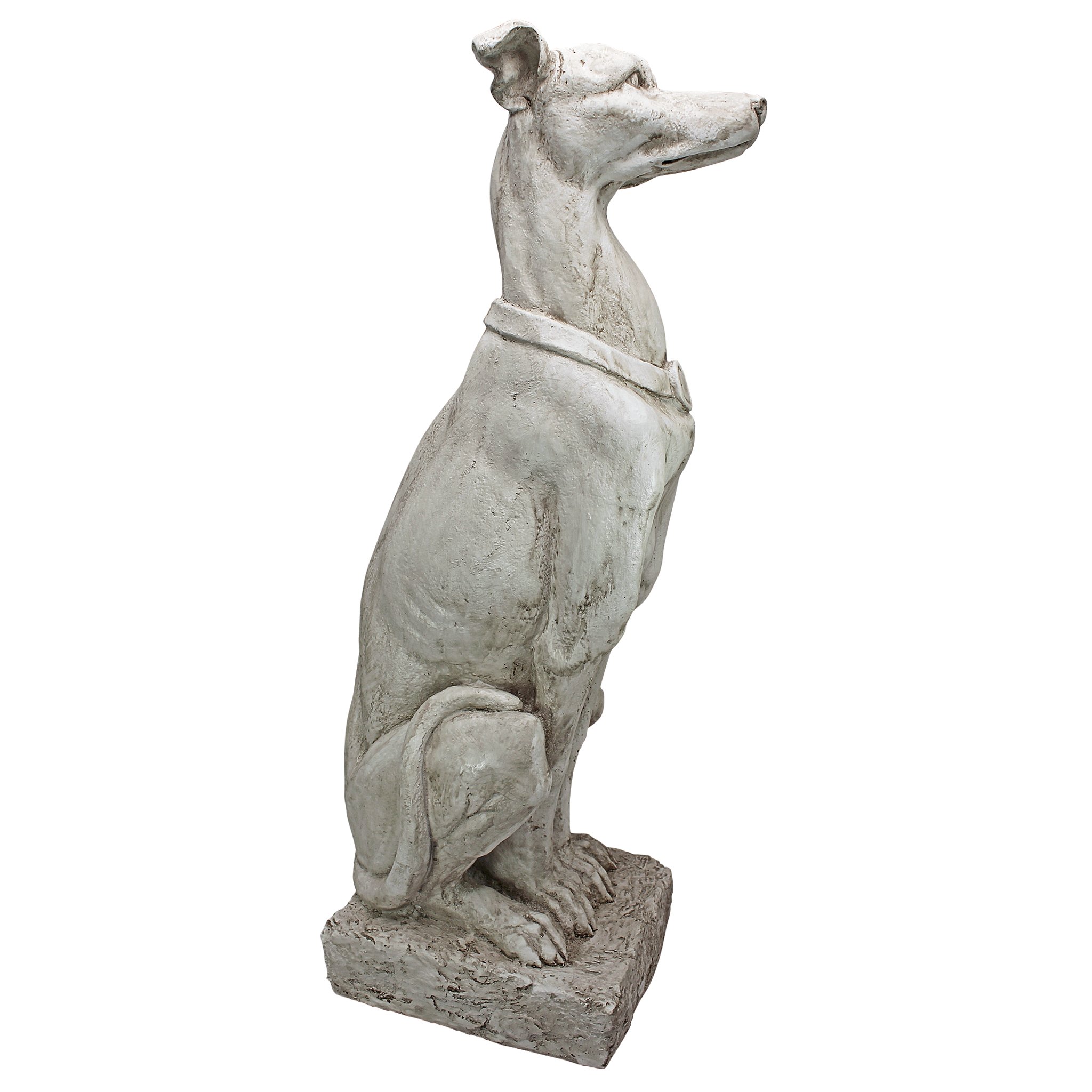 Design Toscano Art Deco Whippet Greyhound Sentinel Dog Statue eBay