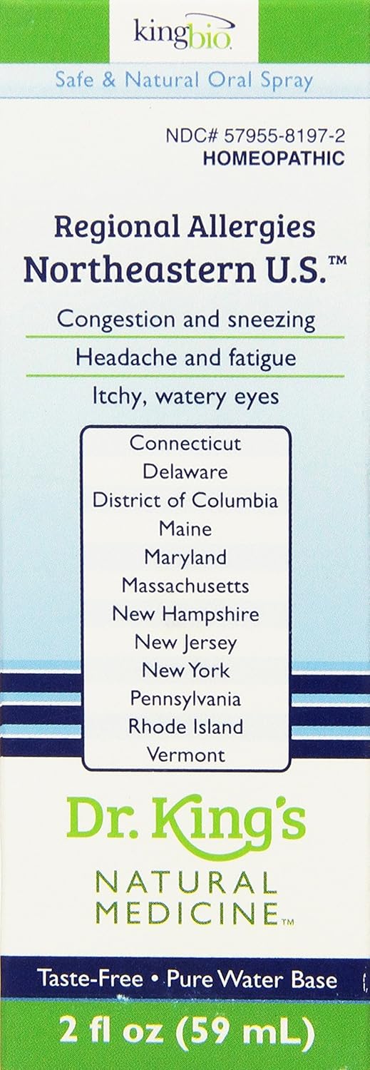 Amazon.com: Dr. King's Natural Medicine Regional Allergies ...