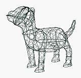Dog Standing Frame Topiary