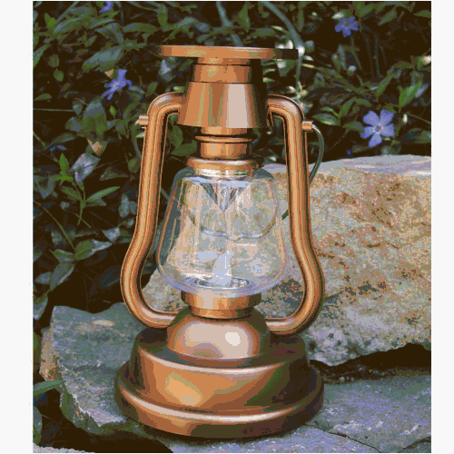 Solar Lanterns Copper - Set of 2