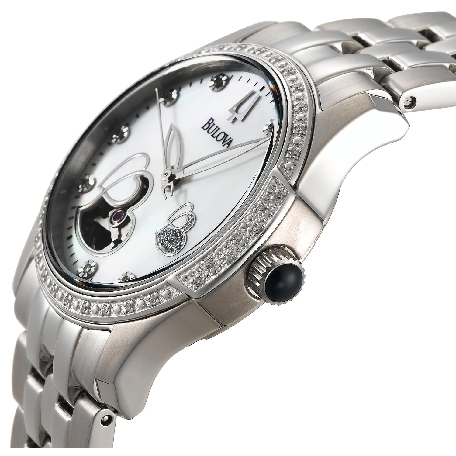 Bulova Women's 96R122 Diamond Accented Automatic Watch