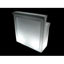 Fortune TSL-80W Table Skirt 80 LED Light, 11-1/2" Diameter x 6" Height, White
