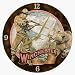 Winchester Decoupage Wall Clock REDUCED!
