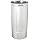 Rubbermaid Commercial Stainless Steel 15-Gallon European and Metallic Series Drop-In Dome Top Receptacle, Round, Satin