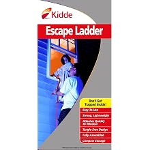 Kidde KL-2S Two-Story Fire Escape Ladder with Anti-Slip Rungs, 13-Foot