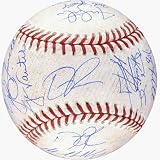 2007 Boston Red Sox Team Signed Angels at Red Sox 10-05-2007 ALDS Game 2 Game Used Baseball