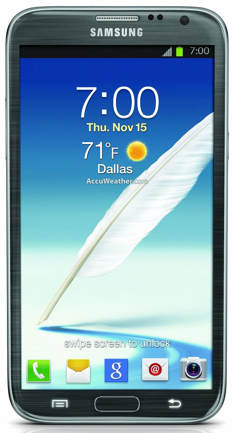 Samsung Galaxy Note II 4G Android Phone, Titanium (Sprint) $99.99