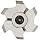 Union Butterfield 4531 High-Speed Steel Expansion Chucking Reamer, Straight Flute, Round Shank, Uncoated (Bright)