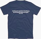  : Erziehung ist organisierte Verteidigung der Erwachsenen gegen die Jugend.Mark Twain Kinder T-Shirt 104-164