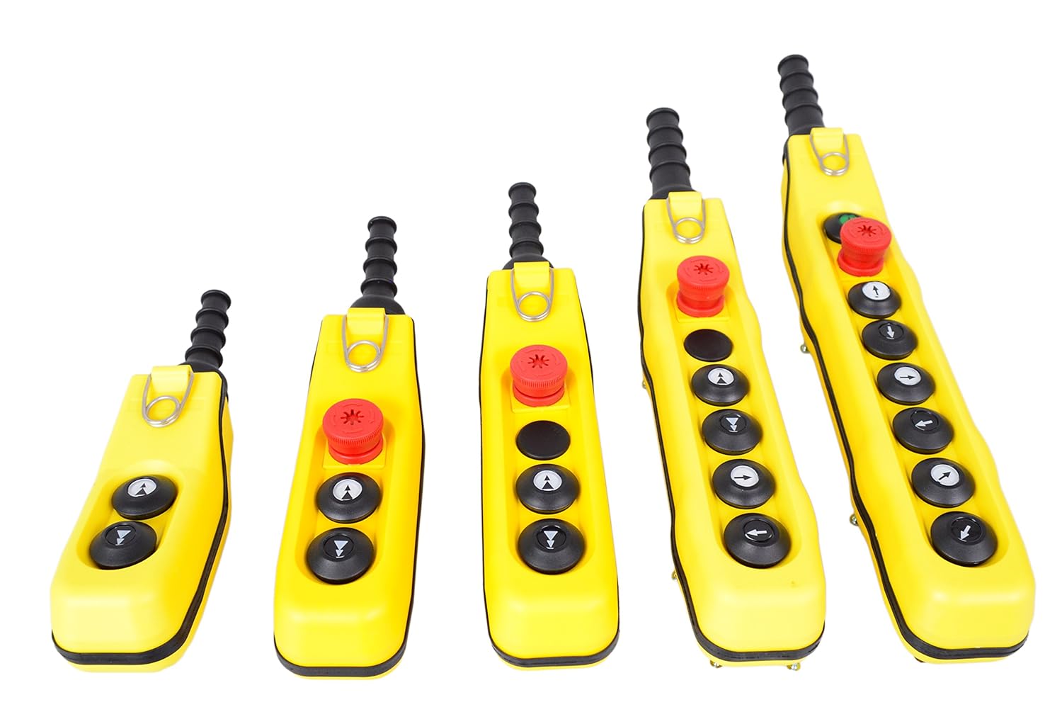 PVTLCYBI F24-60 Kransteuerung - 6 Tasten Fernbedienung Wasserdicht 12V