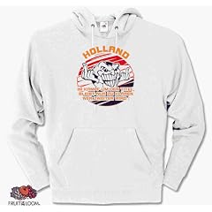 FUSSBALL WM 2010 - HOLLAND NEDERLANDS NIEDERLANDE - Im Kampf um den Titel bleibt nur zu kl�ren, wer Zweiter wird. Kapuzen-Sweat-Shirt