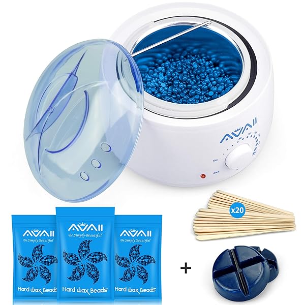 Home Waxing Warmer Kit Avaii Hair Removal Brazilian Bikini Hard
