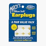 Mack's Pillow Soft Silicone Earplugs, Value Pack 6 Pair