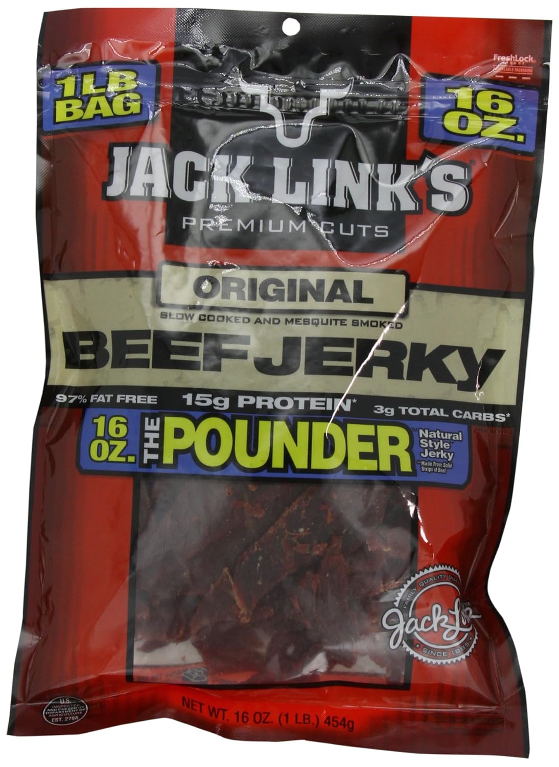 Amazon Jack Links 16oz. Beef Jerky (Assorted Flavors) offer