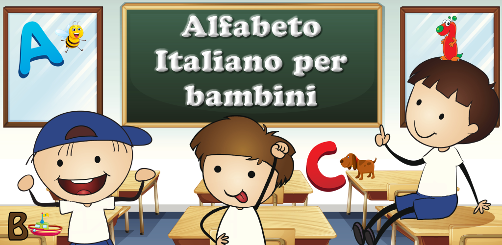 Italian Alphabet for Toddlers and Kids Learn Italian