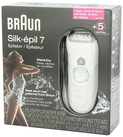 Lowest Price Buy Braun 7681 Silk-epil Xpressive Women's Epilator Shop Braun SE7681 Silk-épil 7 Wet and Dry Epilator, White Price. The most efficient Wet & Dry epilator,