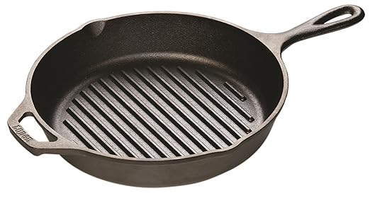 Lodge L8GP3 Grill Pan, 10.25-inch