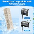 Cunina Ammonia Reducer Filter Pads Compatible with Aqueon Quietflow 20 & 75