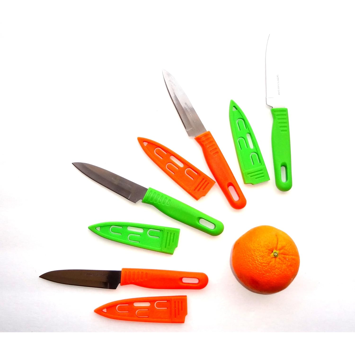 Best Colorful Paring Knife with Sheath Set of 2