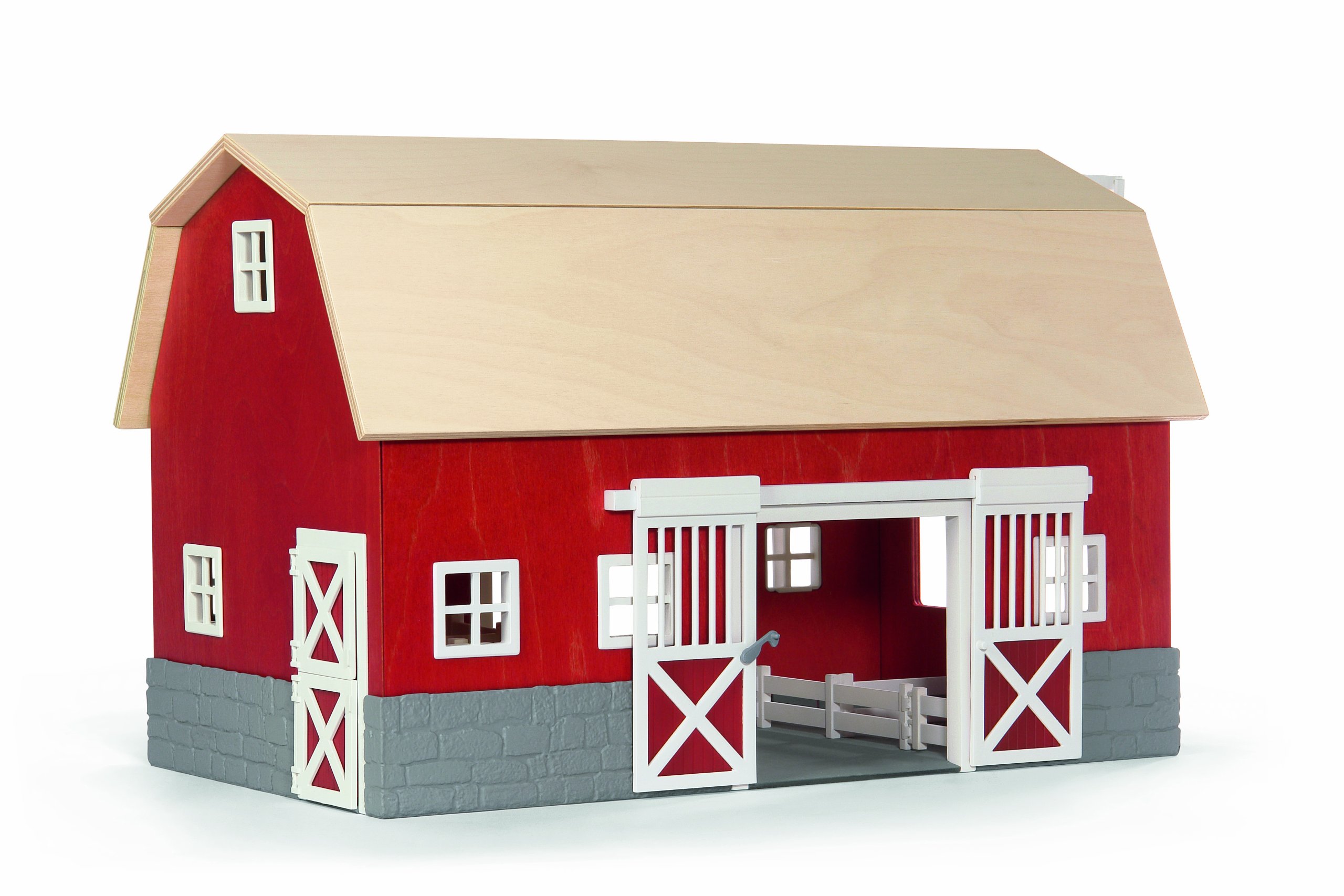 New Schleich Big Red Barn Kids Toy Sliding barn doors Outdoor Game eBay