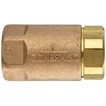 Apollo 61-100 Series Bronze Check Valve, Ball Cone, NPT Female