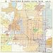 Street & Road Map of Phoenix, Arizona AZ - Printed poster size wall atlas of your home town