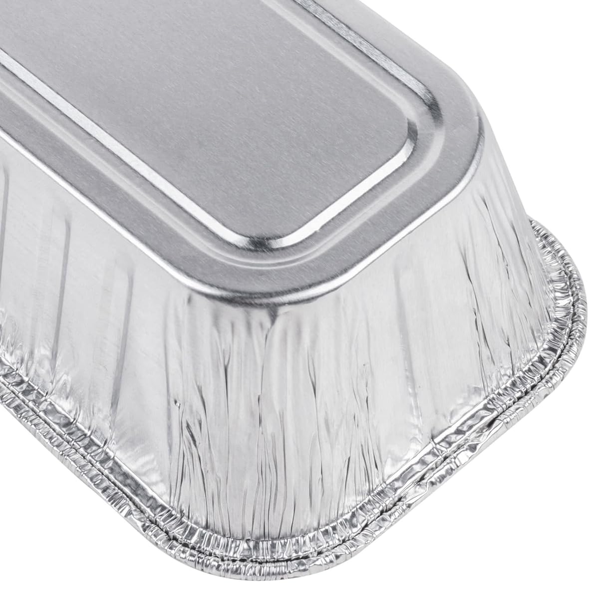 Multi Pack of Disposable Aluminum Foil loaf Bread Pans | 2-Lb Capacity