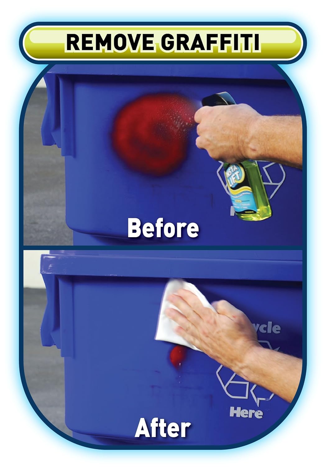 Insta Lift QEPIL12OZSBBX Adhesive Paint Marker Remover and Cleaner, 12