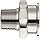 Parker Sanitary Tube Fitting, Stainless Steel 304, Adapter, 1" Tube OD x 1" NPT Male