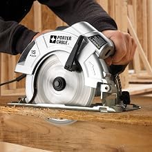 Porter-Cable PC15CSLK 7-1/4-Inch Circular-Saw with Laser-Guide ...