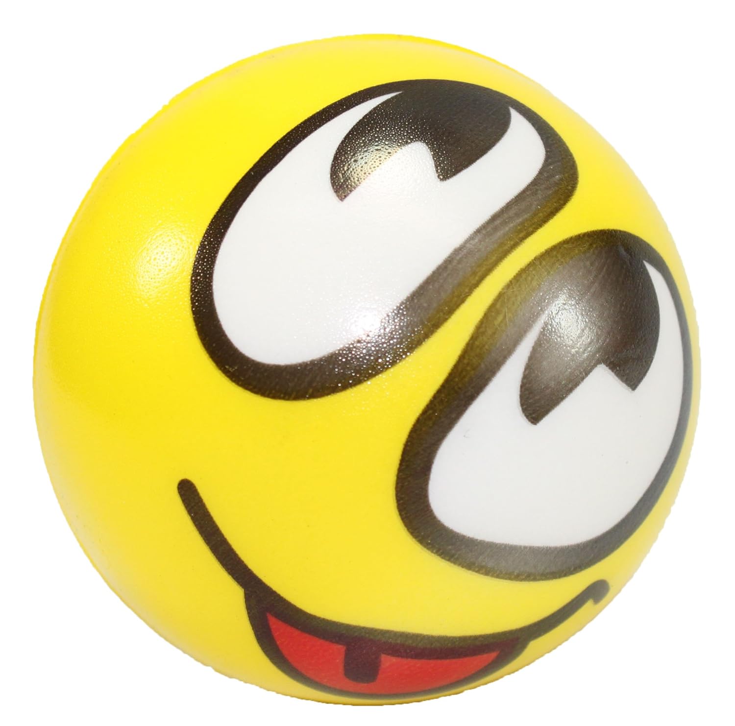 12 pcs Fun Emoji Balls Happy Face Emotion Squeeze Soft Hand Gift Toy