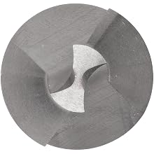 Magafor 185 Series High Speed Steel Combined Drill and Countersink, Uncoated (Bright) Finish, Plain Style, 60 Degrees