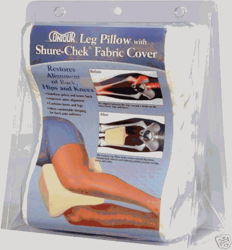 Contour Products 25-100R-1-765 Contour Leg Pillow With Sure Check
