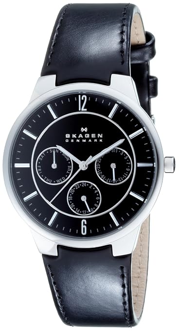 Skagen 331xlslb Leather Mens Watch