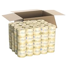 Georgia-Pacific Preference 18280/01 White 2-Ply Embossed Bathroom Tissue, 4.05" Length x 4" Width (Case of 80 Roll, 550 Sheets Per Roll)