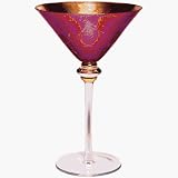 Santa Barbara Design Studio - MRT4-8435A - Alan Lee - Martini Glass - Amethyst