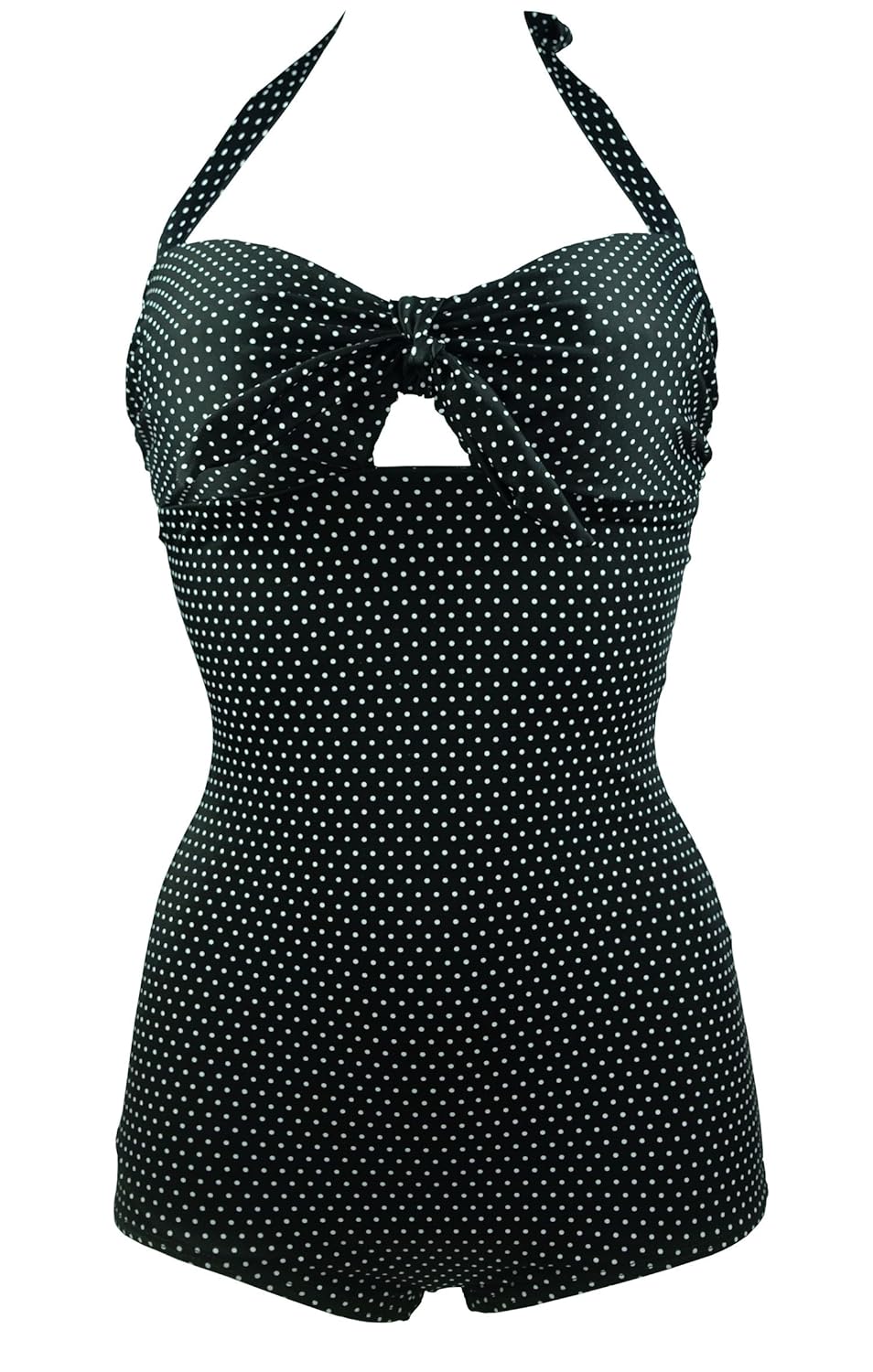 Cocoship 50s Retro Polka Dot Black Navy BLue Vintage One Piece Monokinis Halter Swimsuit(FBA)
Cocoship 50s Retro Polka Dot Black Navy BLue Vintage One Piece Monokinis Halter Swimsuit(FBA)