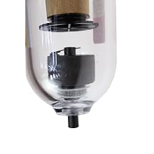 Coilhose Pneumatics 8824D Heavy Duty Series Filter, 1/2-Inch Pipe Size with Automatic Drain