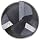 Niagara Cutter A345R Carbide End Mill with Wiper Flat for Aluminum, TiCN Coated, 3 Flutes, Radiused-Corner End
