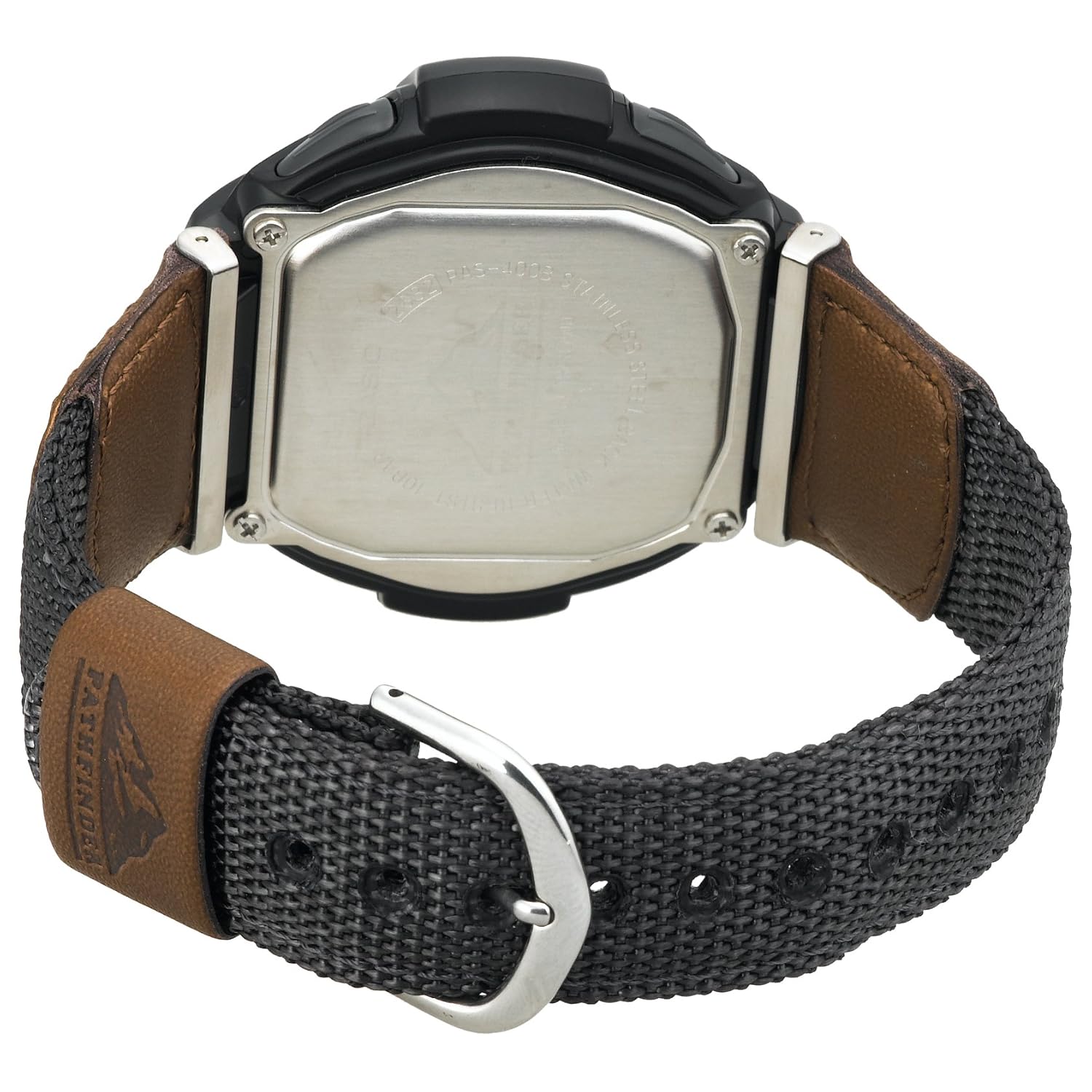 jam tangan Casio Men's PAS400B-5V Pathfinder Forester Fishing Moon Phase Watch