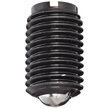 Jergens 10887 Metric Steel Ball Plunger, Low Carbon Steel, M16 x 2.0 Thread