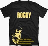 ROCKY BALBOA I designer T-Shirt S-XXL best quality Schwarz XL