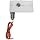 Gems Sensors FS-10798  Series Stainless Steel 316 Flow Switch For Use With Liquids, Inline, Piston Type, With 1/2" Conduit Connector, 0.50 - 20 gpm Flow Setting Adjustment Range, 1/2" NPT Female