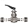 Parker VQ Series Stainless Steel 316 Toggle Valve, Inline, Toggle Handle, PTFE Stem, A-Lok Compression Fitting