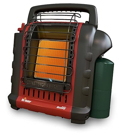 Mr. Heater F232000 MH9BX Buddy 4,000-9,000-BTU Indoor-Safe Portable Radiant Heater