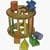 Wooden Rolling Shape Sorter