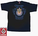 Club Deportivo Guadalajara Chivas Mexico Professional First Division Soccer Futbol Team League Historia Adult Black T-Shirt